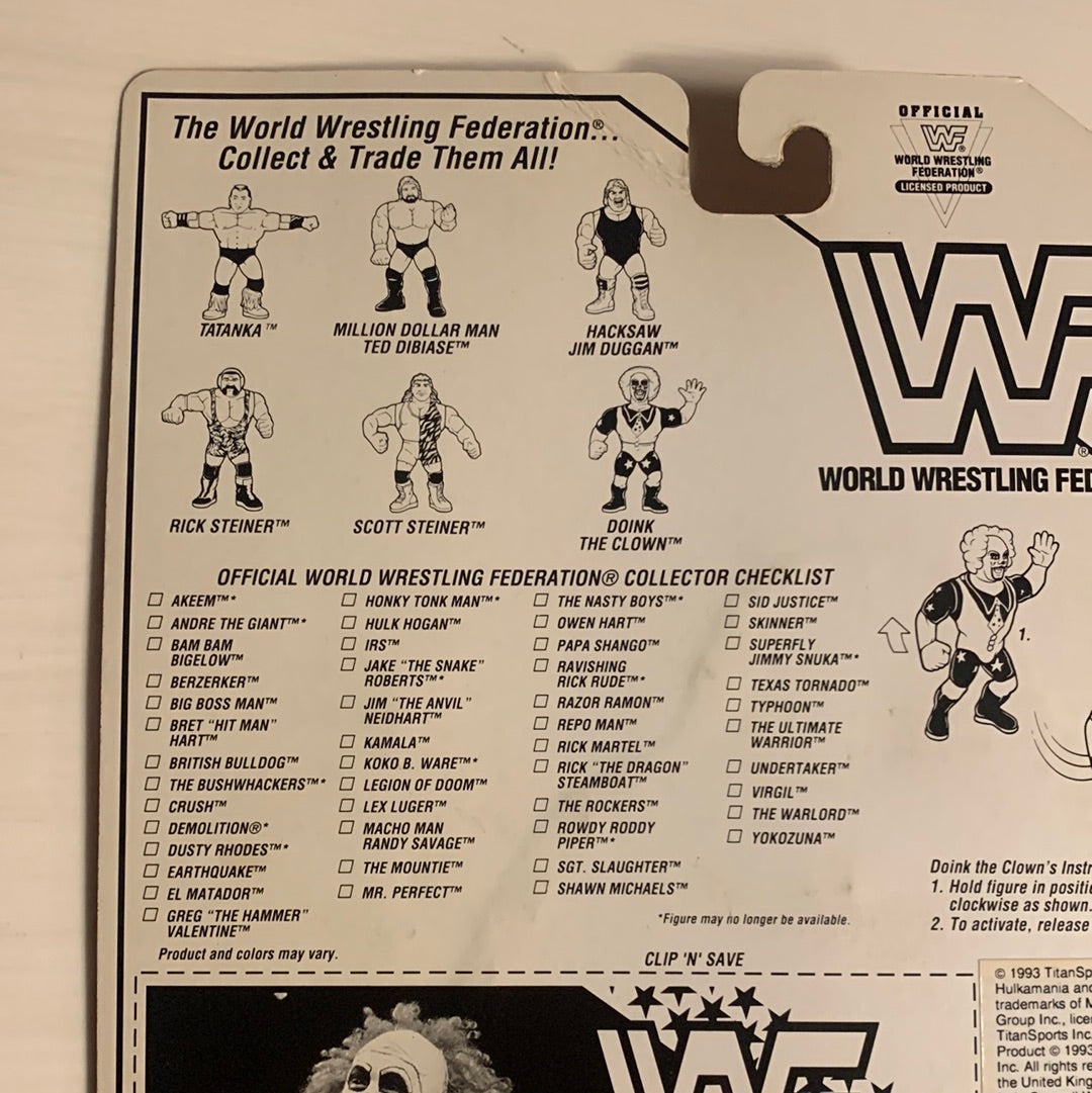 Doink the Clown Series 9 WWF Hasbro