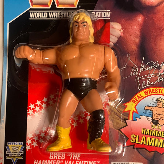Greg the Hammer Valentine Series 3 WWF Hasbro