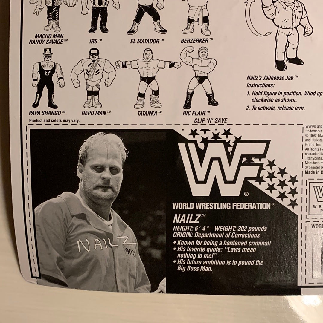 Nailz Series 7 WWF Hasbro