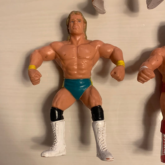 WCW Galoob Loose U.K. exclusive set