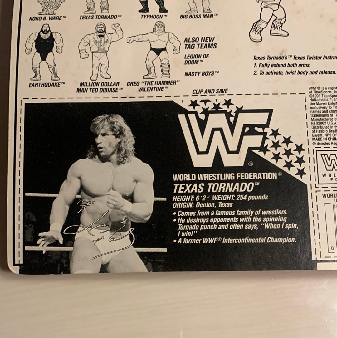 Texas Tornado Series 3 WWF Hasbro