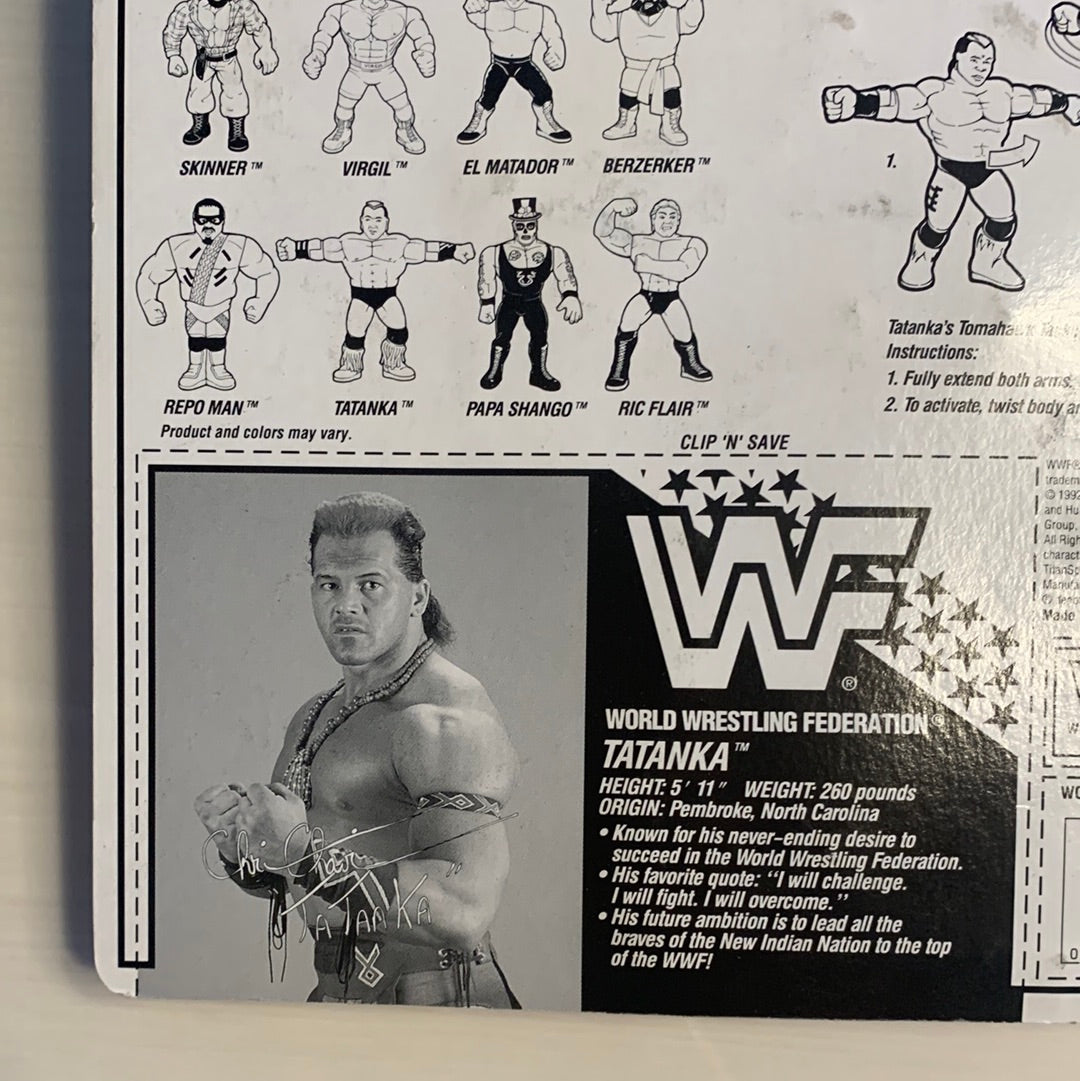 Tatanka Series 6 WWF Hasbro