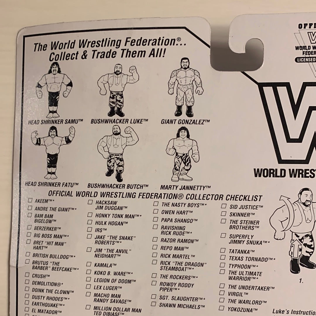 Luke the Bushwhacker Series 10 WWF Hasbro