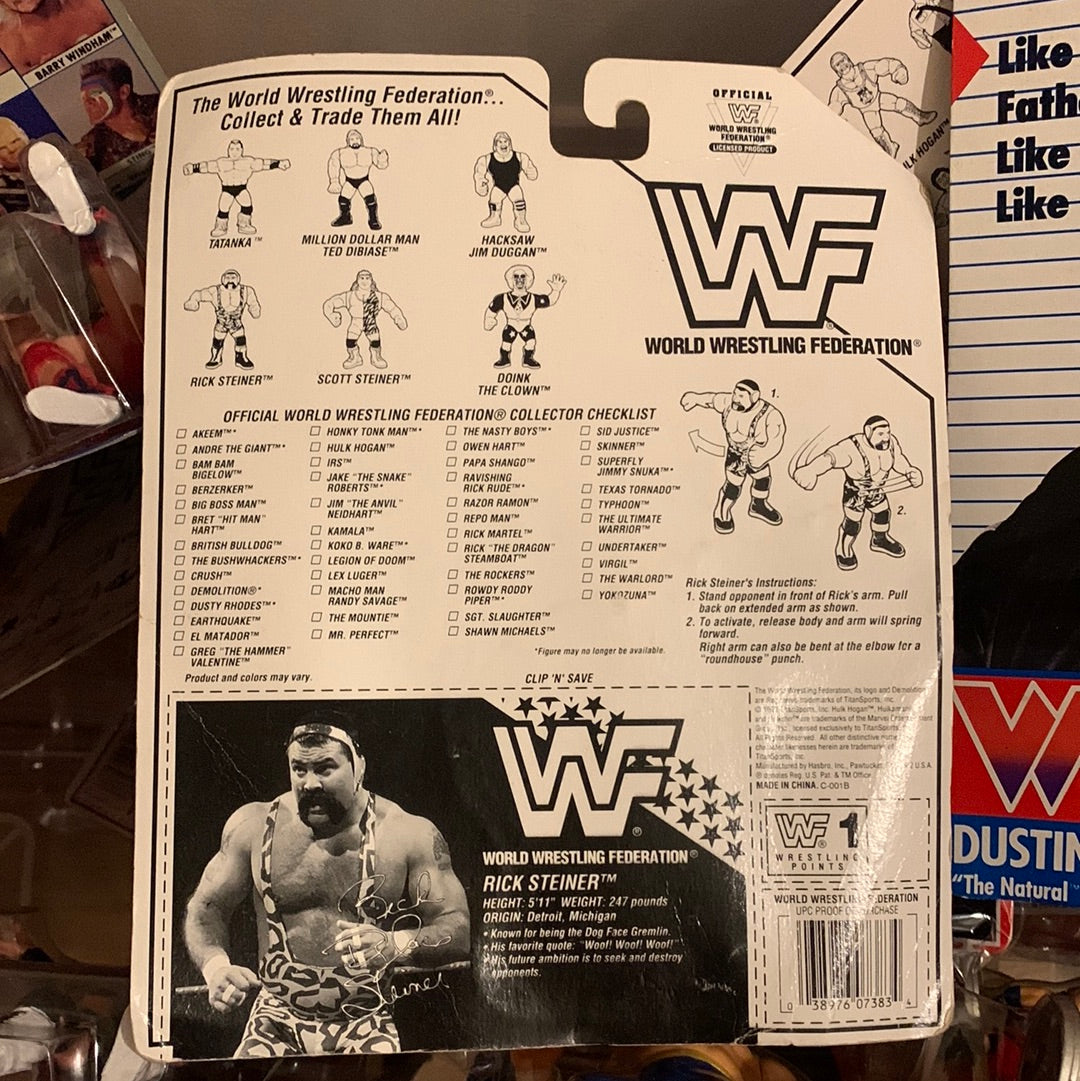 Rick Steiner Series 9 (opened) WWF Hasbro