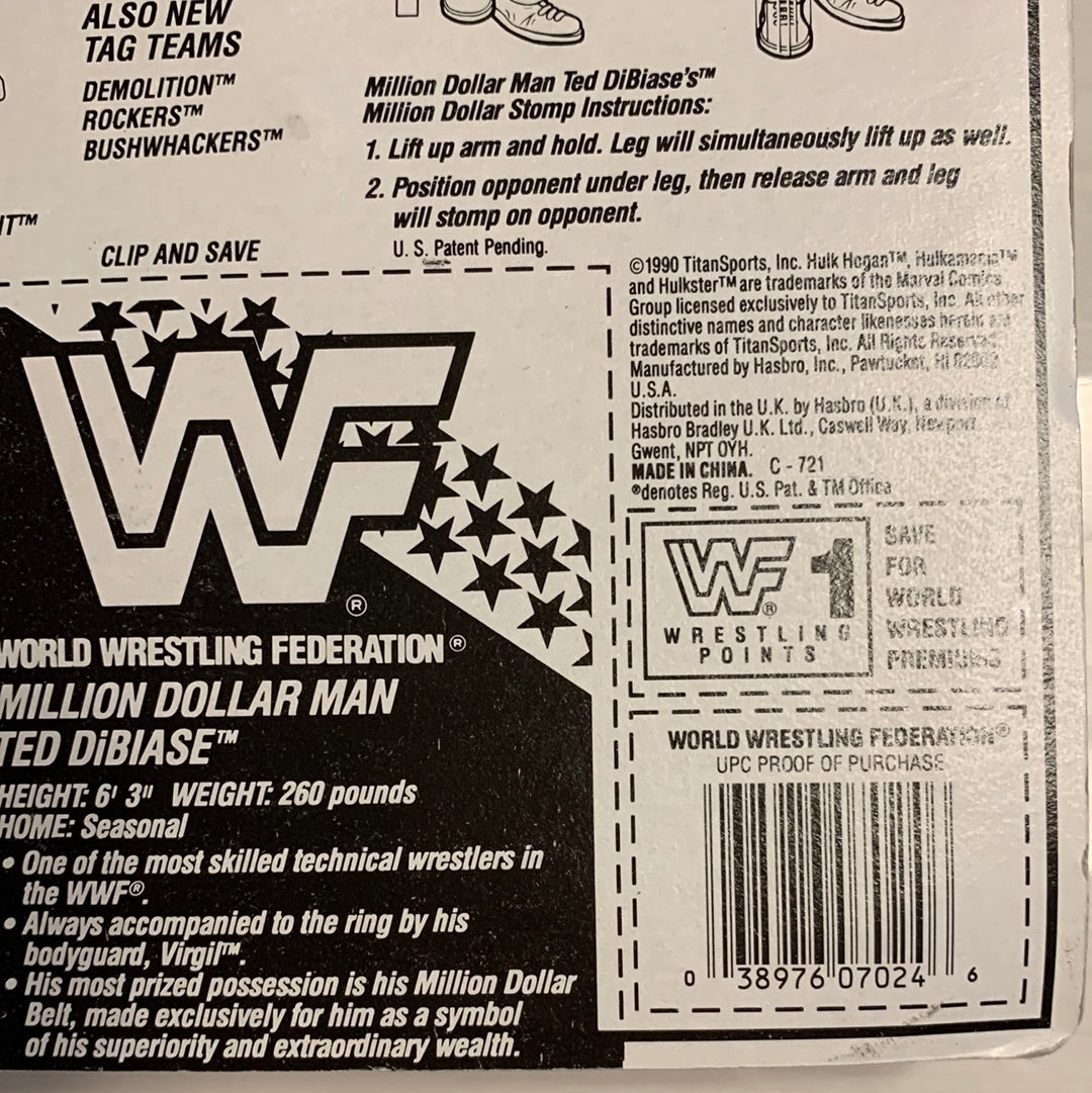Million Dollar Man Series 2 WWF Hasbro