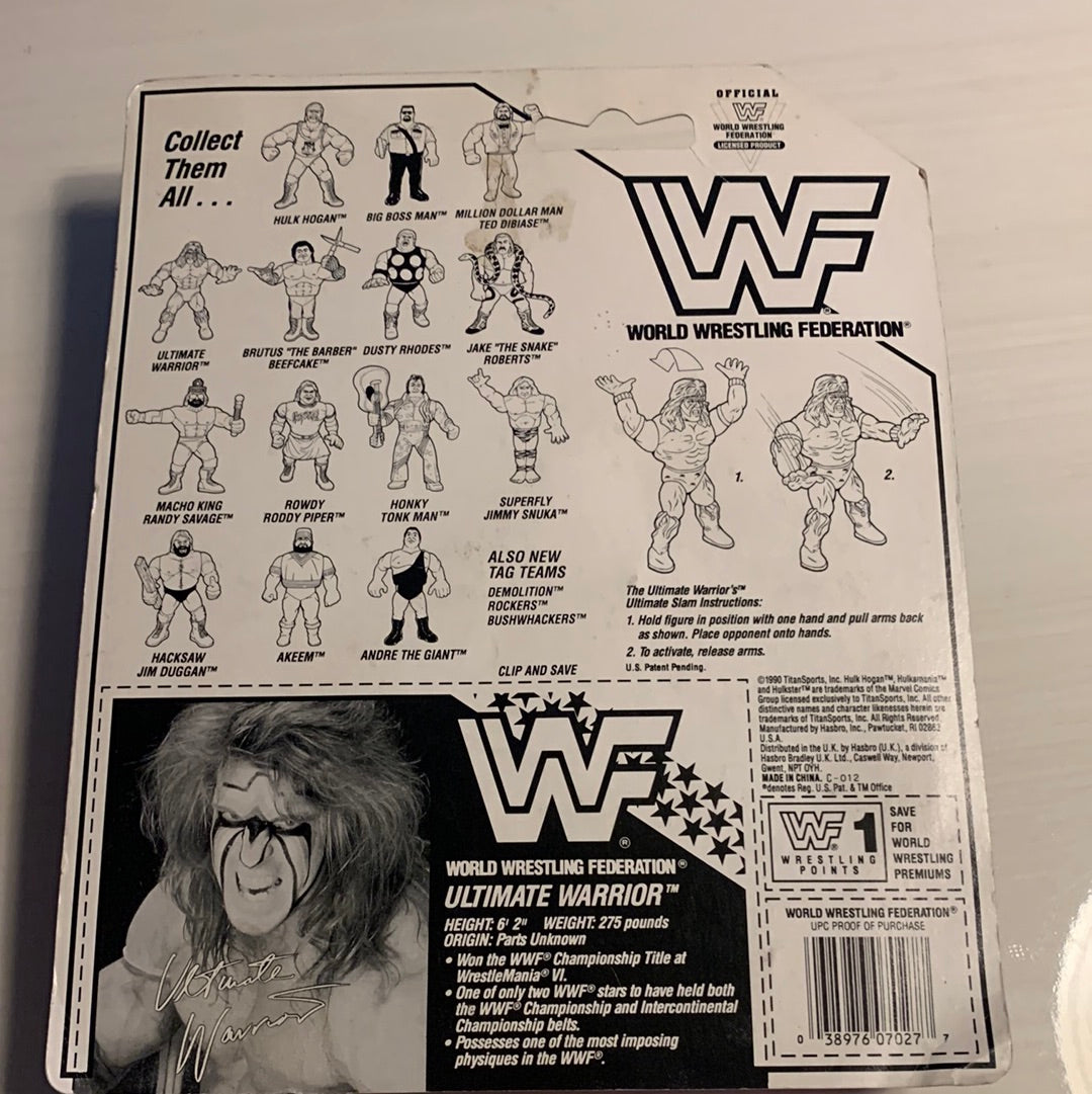 Ultimate Warrior Series 2 WWF Hasbro