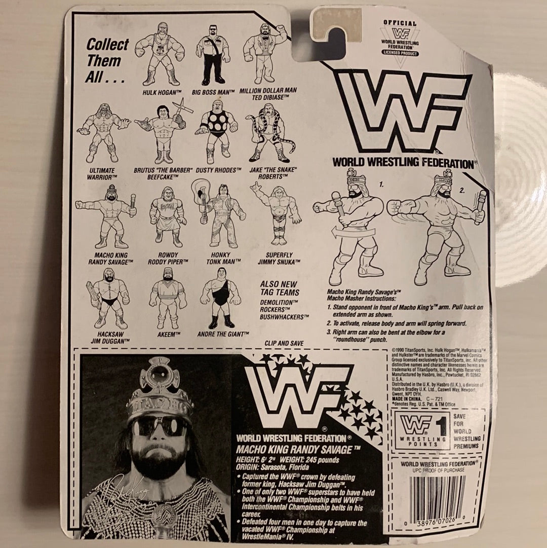 Macho King Randy Savage Series 2 WWF Hasbro