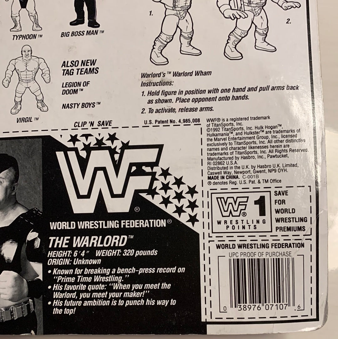 The Warlord Series 5 WWF Hasbro