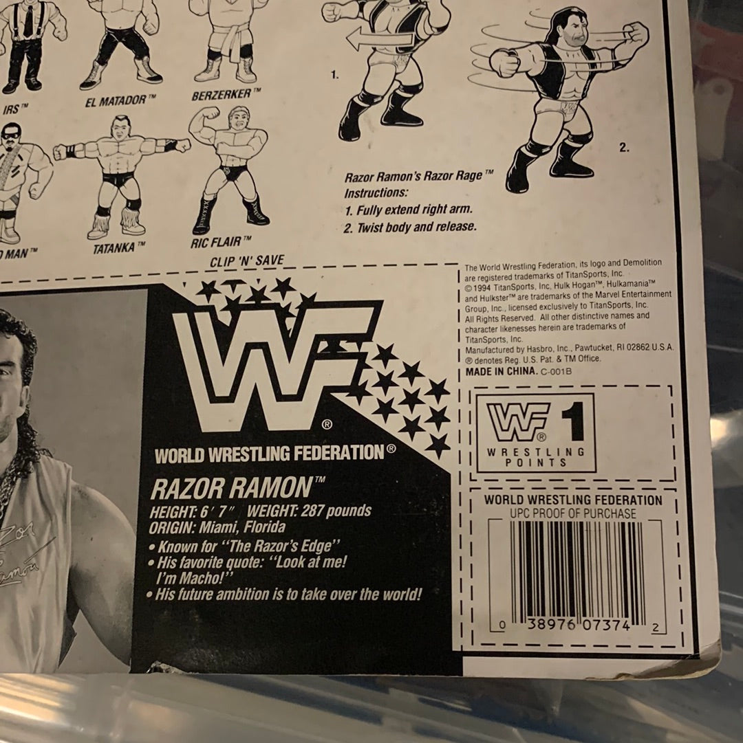 Razor Ramon - Series 10 WWF Hasbro