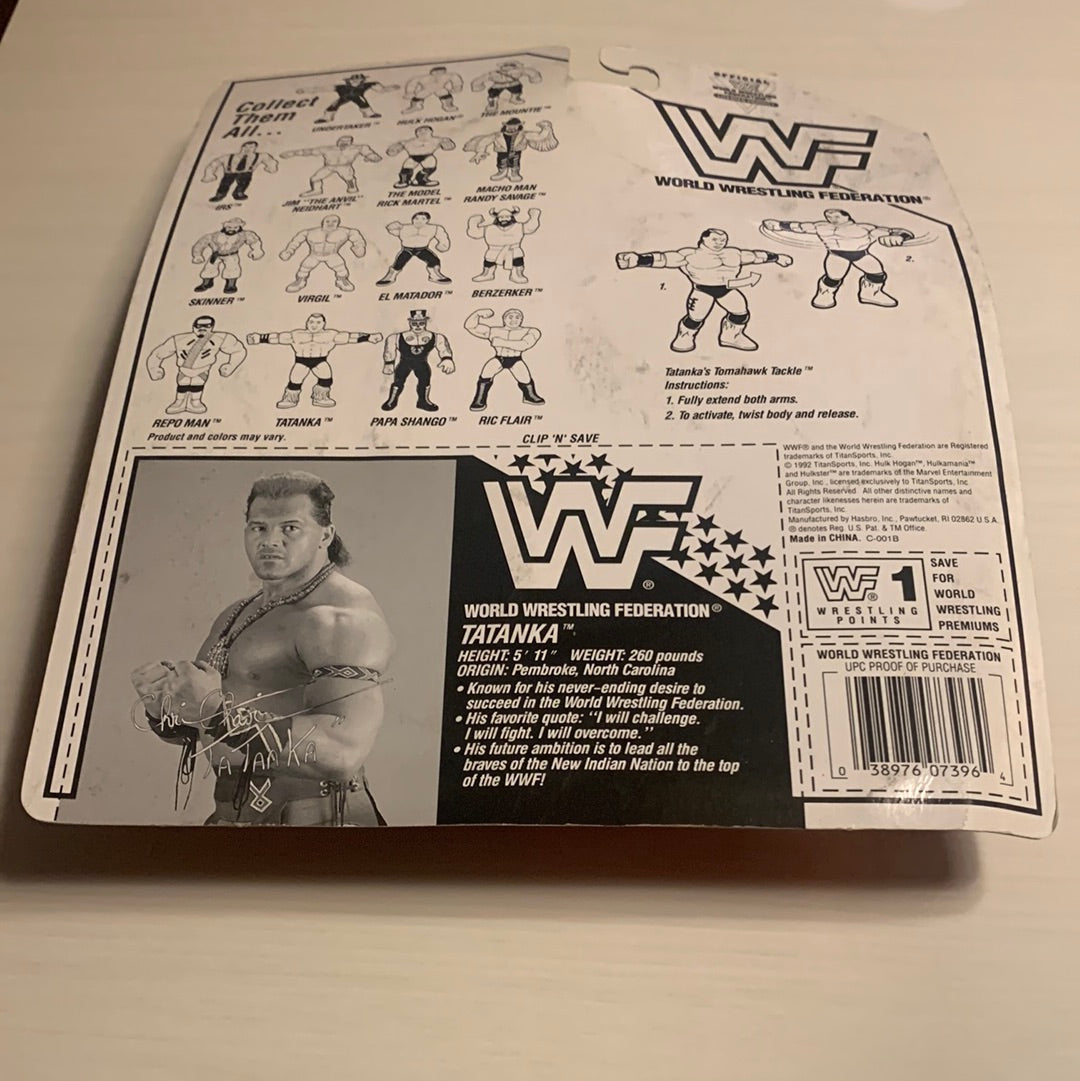 Tatanka Series 6 WWF Hasbro