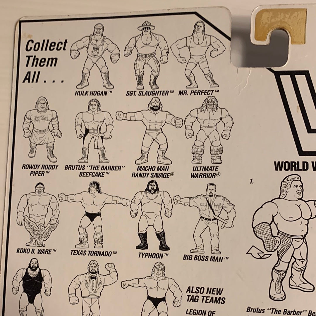 Brutus The Barber Beefcake Series 3 WWF Hasbro