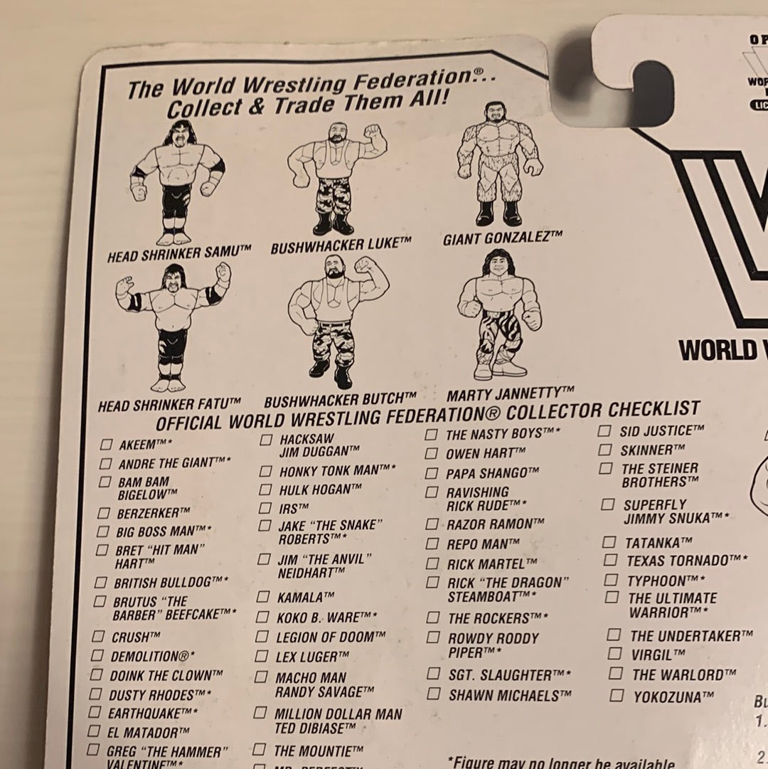 Butch the Bushwhacker Series 10 WWF Hasbro