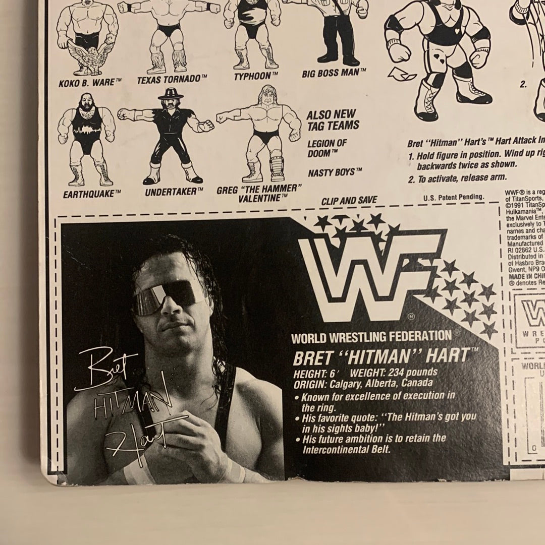 Bret the Hitman Hart Series 4 WWF Hasbro