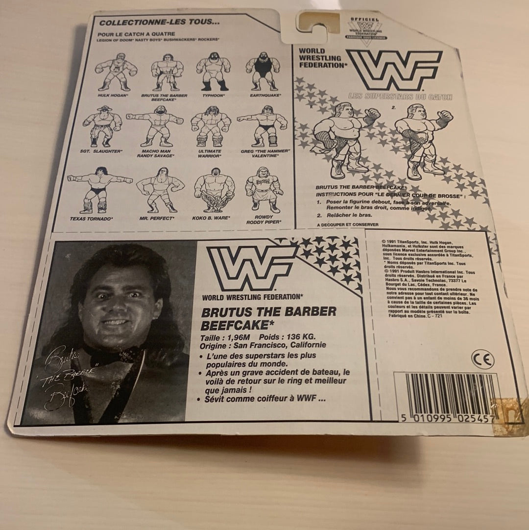 Brutus The Barber Beefcake Series 3 WWF Hasbro