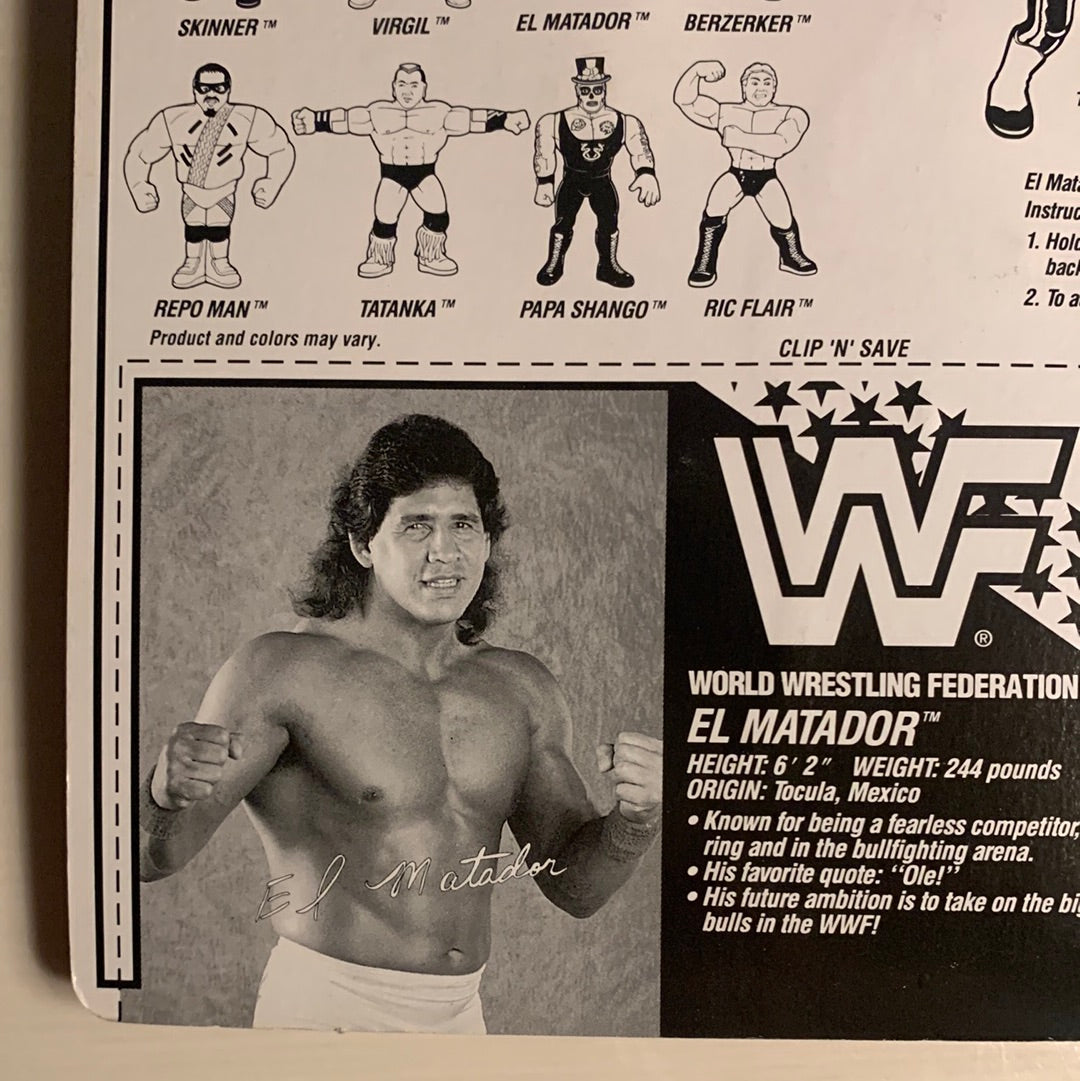 El Matador Series 6 WWF Hasbro