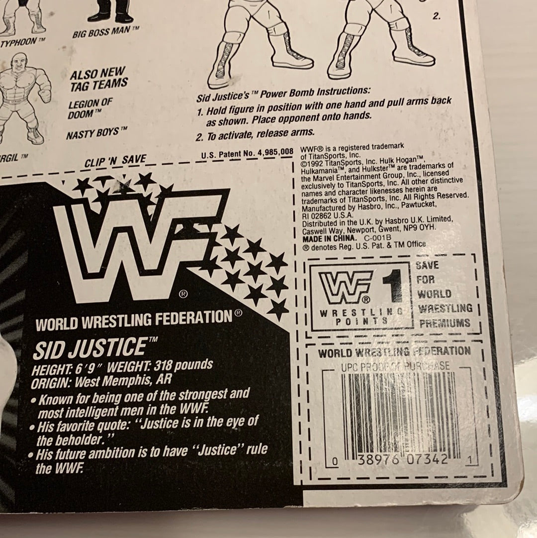 Sid Justice Series 5 WWF Hasbro