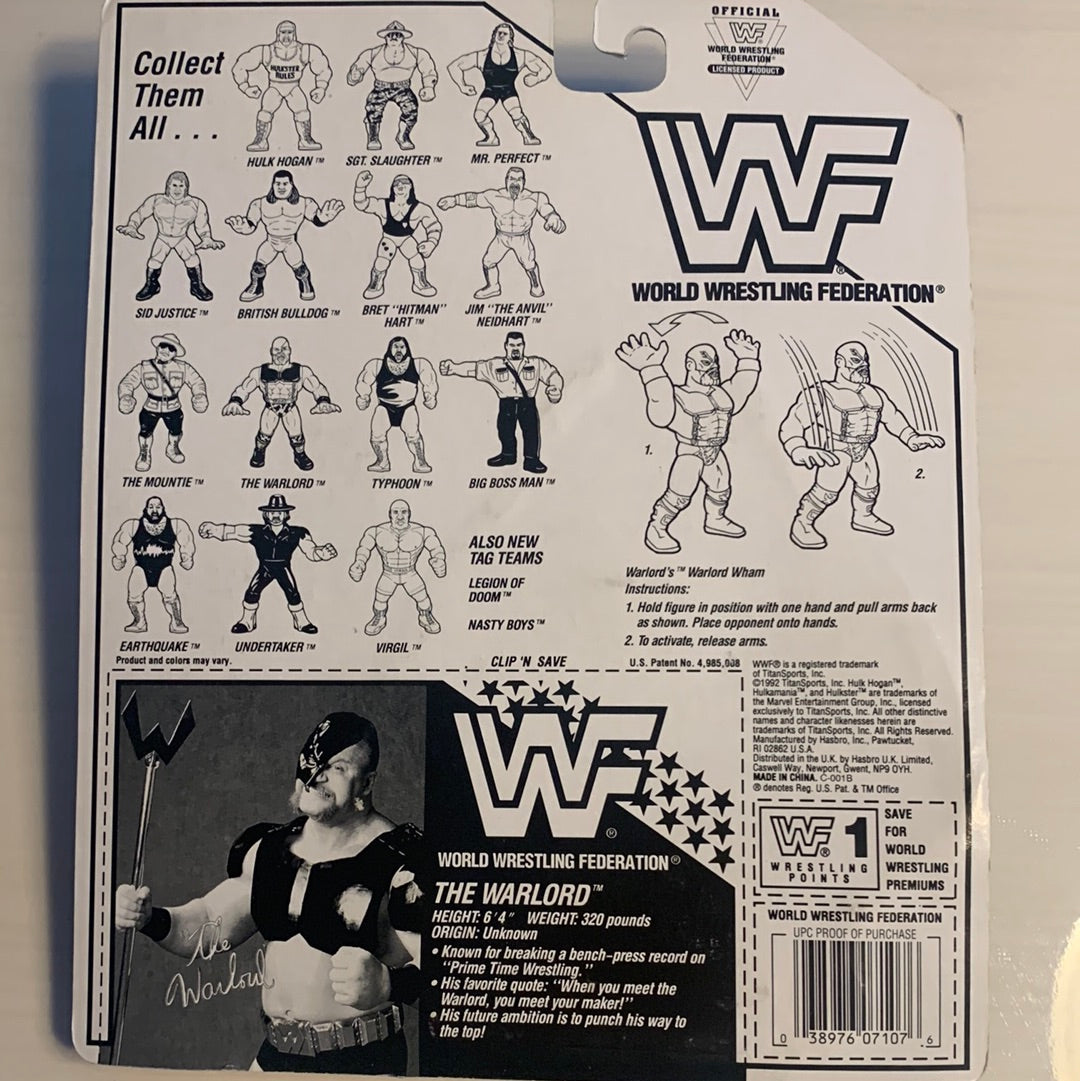 The Warlord Series 5 WWF Hasbro