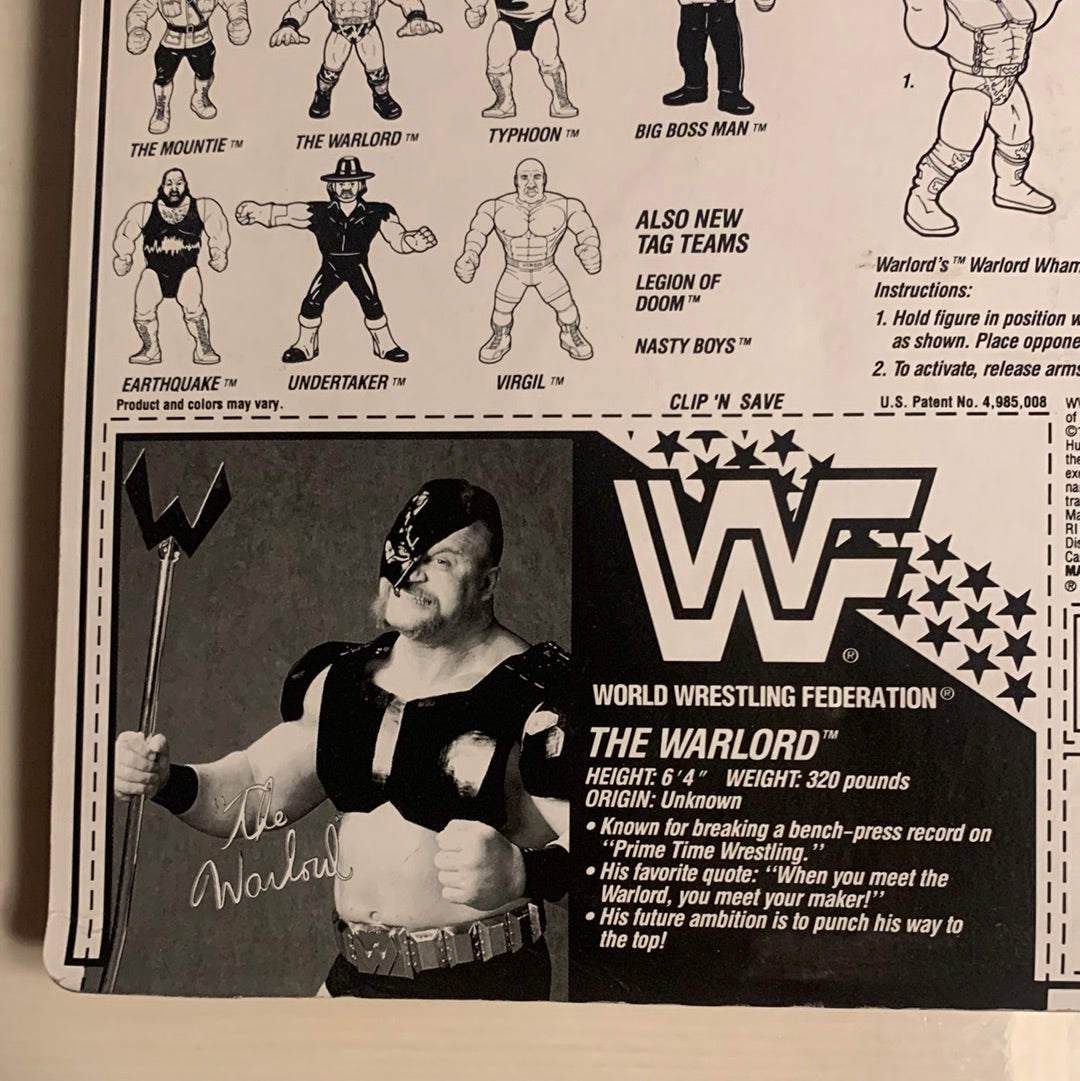 The Warlord Series 5 WWF Hasbro