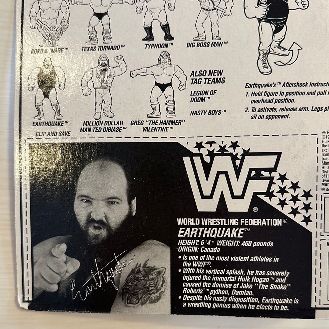 Earthquake Series 3 WWF Hasbro