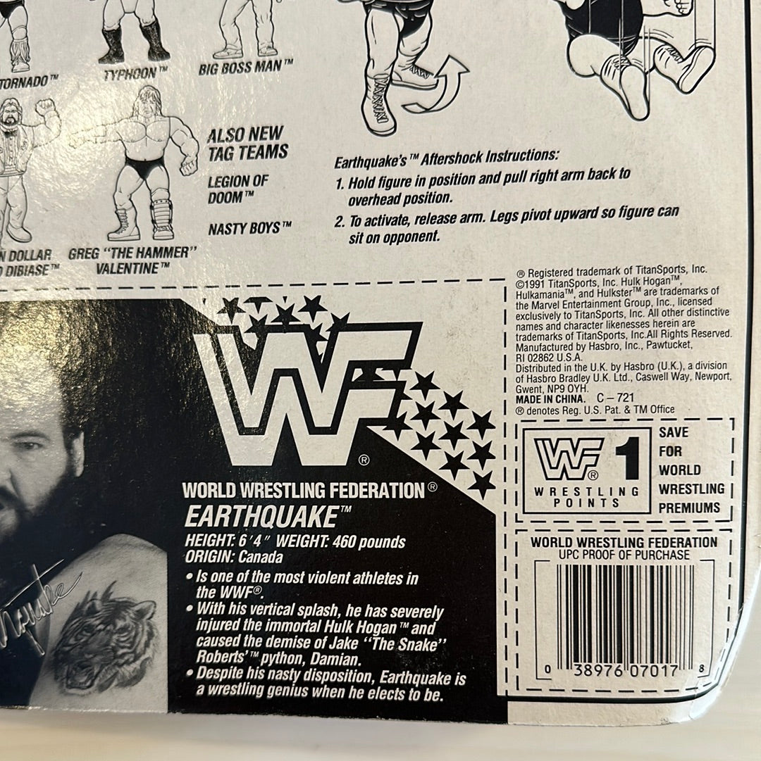 Earthquake Series 3 WWF Hasbro