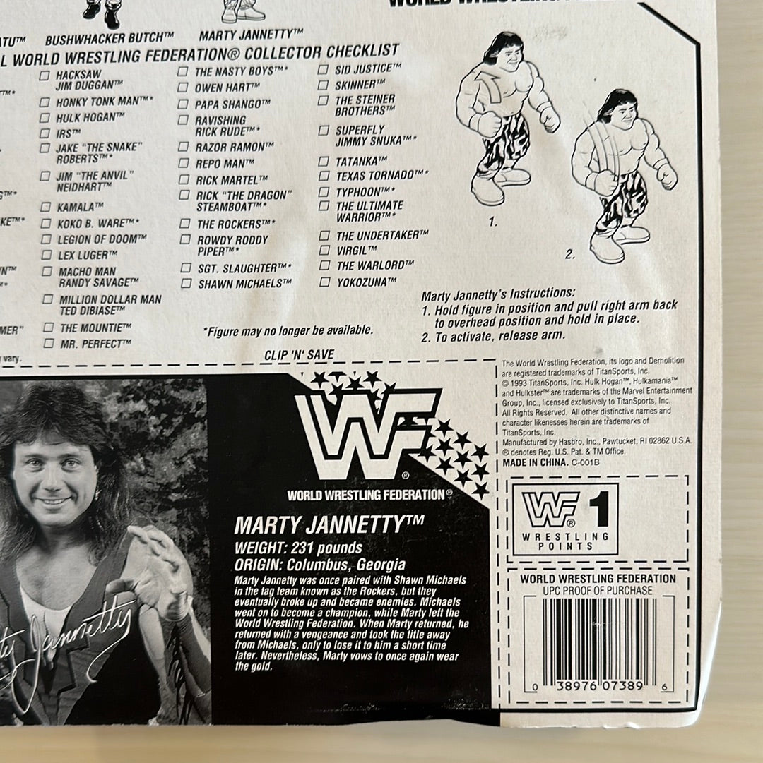 Marty Jannetty Series 10 WWF Hasbro