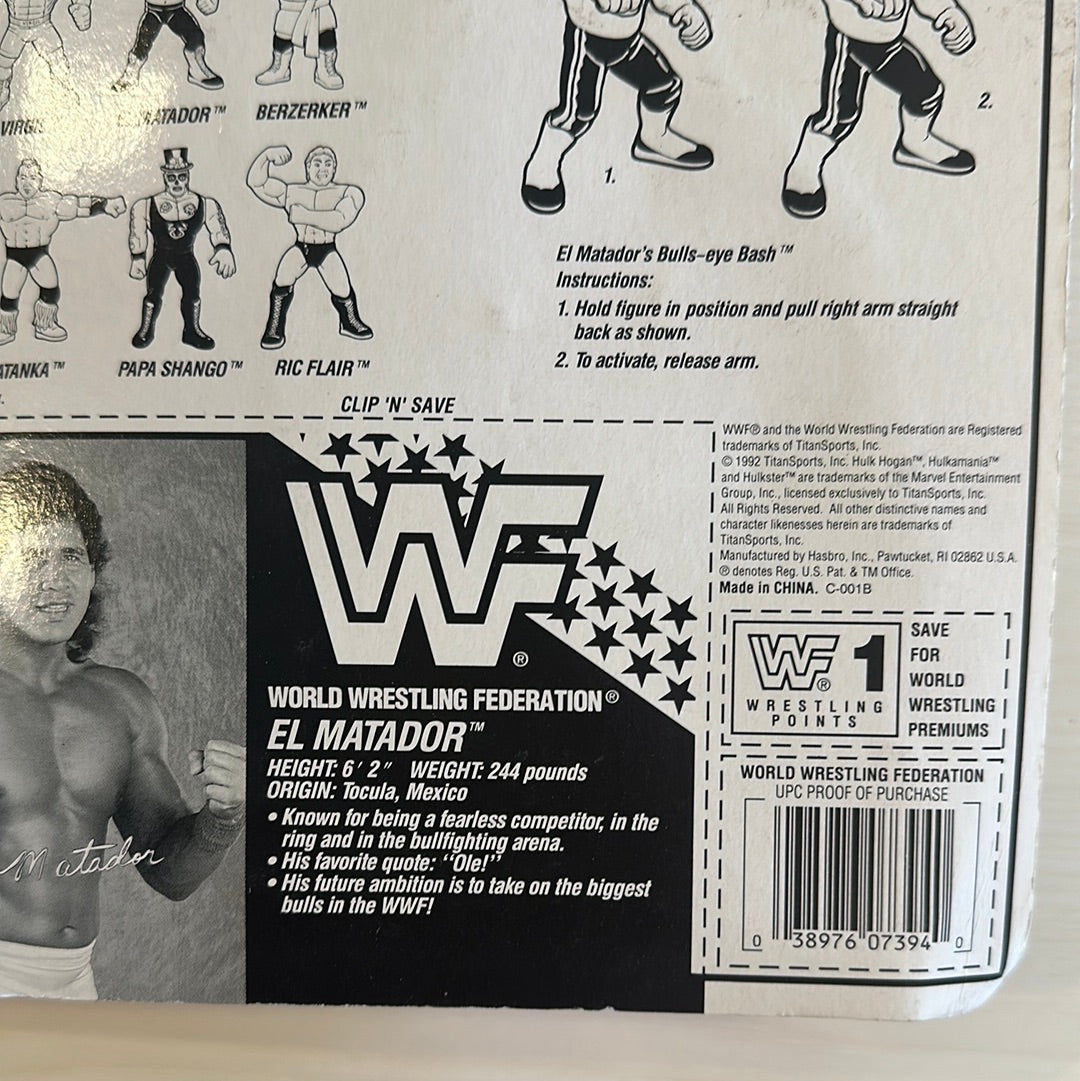 El Matador Series 6 WWF Hasbro