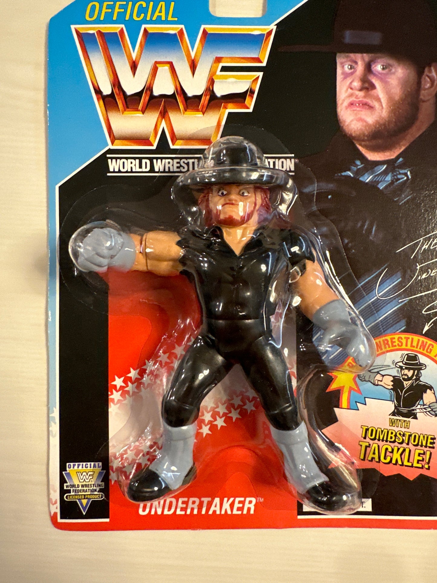 The Undertaker Series 4 WWF Hasbro