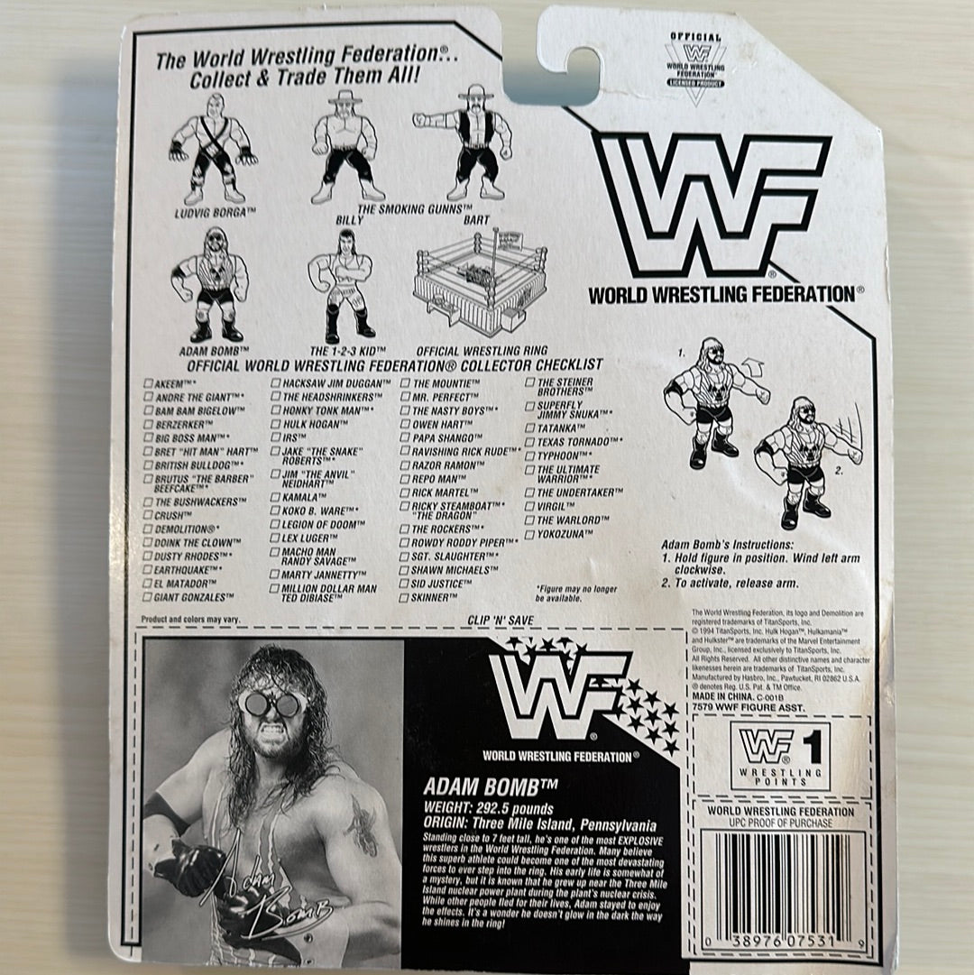 Adam Bomb Series 11 WWF Hasbro