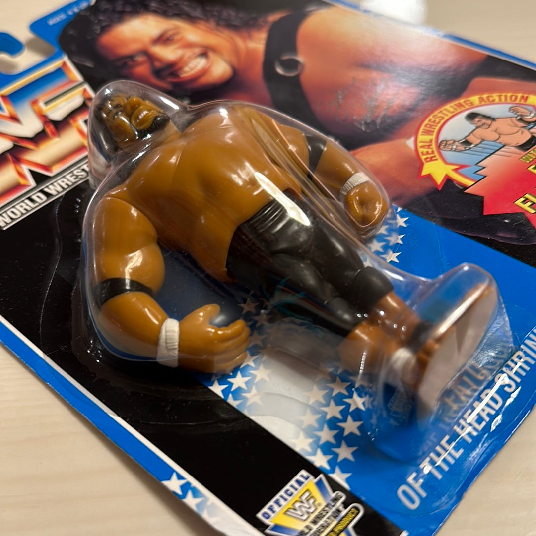 Fatu the Headshrinker Series 10 WWF Hasbro