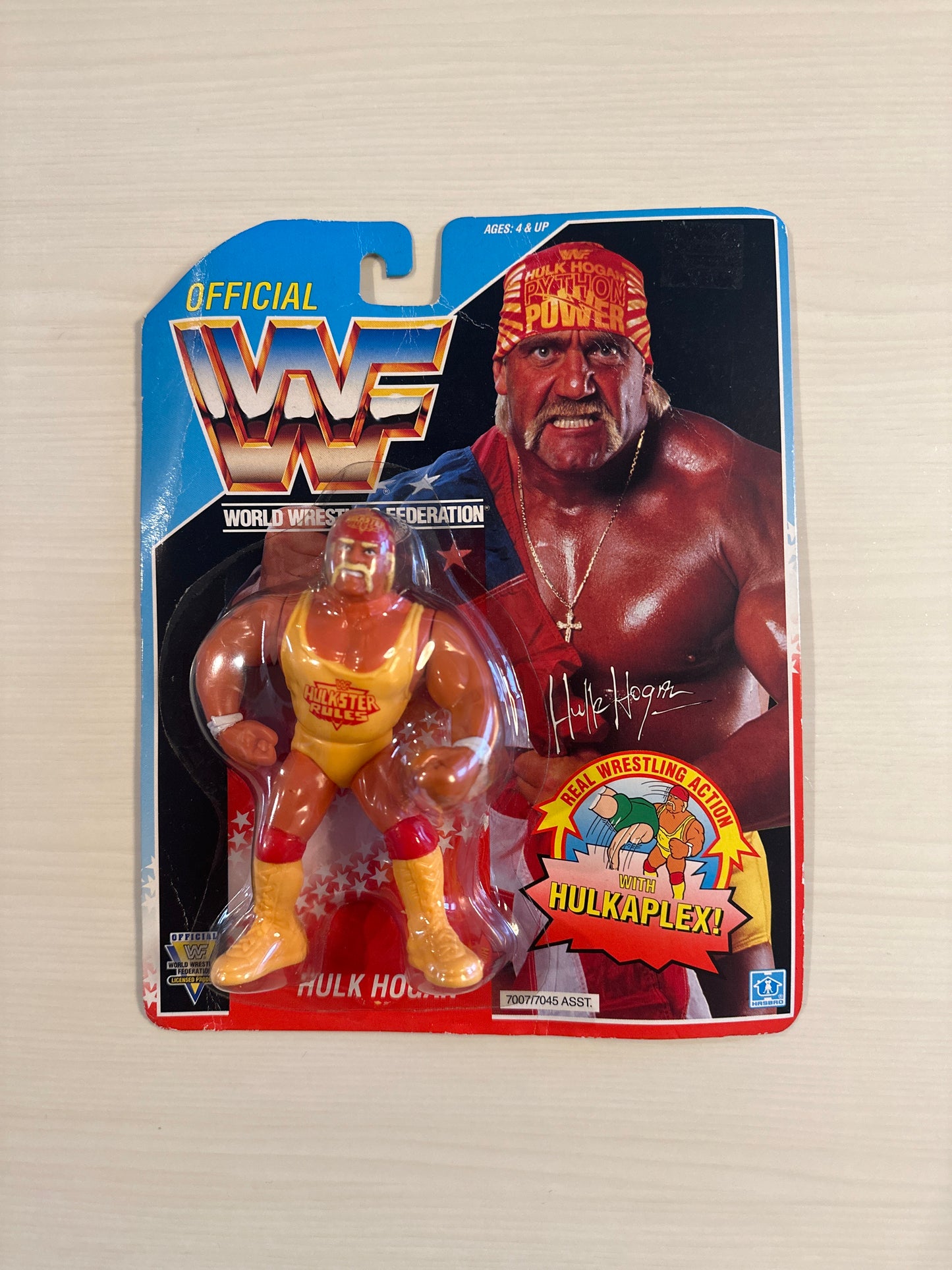 Hulk Hogan Series 3 WWF Hasbro