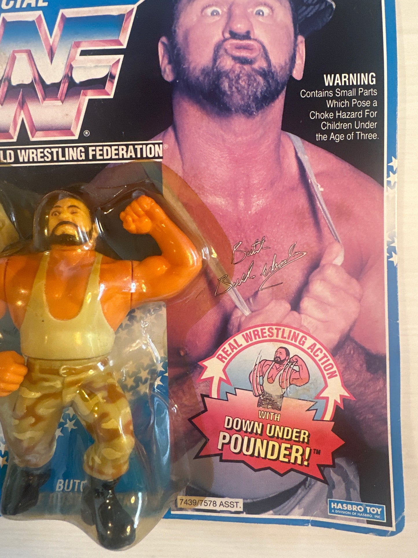 Butch the Bushwhacker Series 10 WWF Hasbro