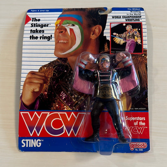 Sting WCW Galoob Pre-ring UK Exclusive