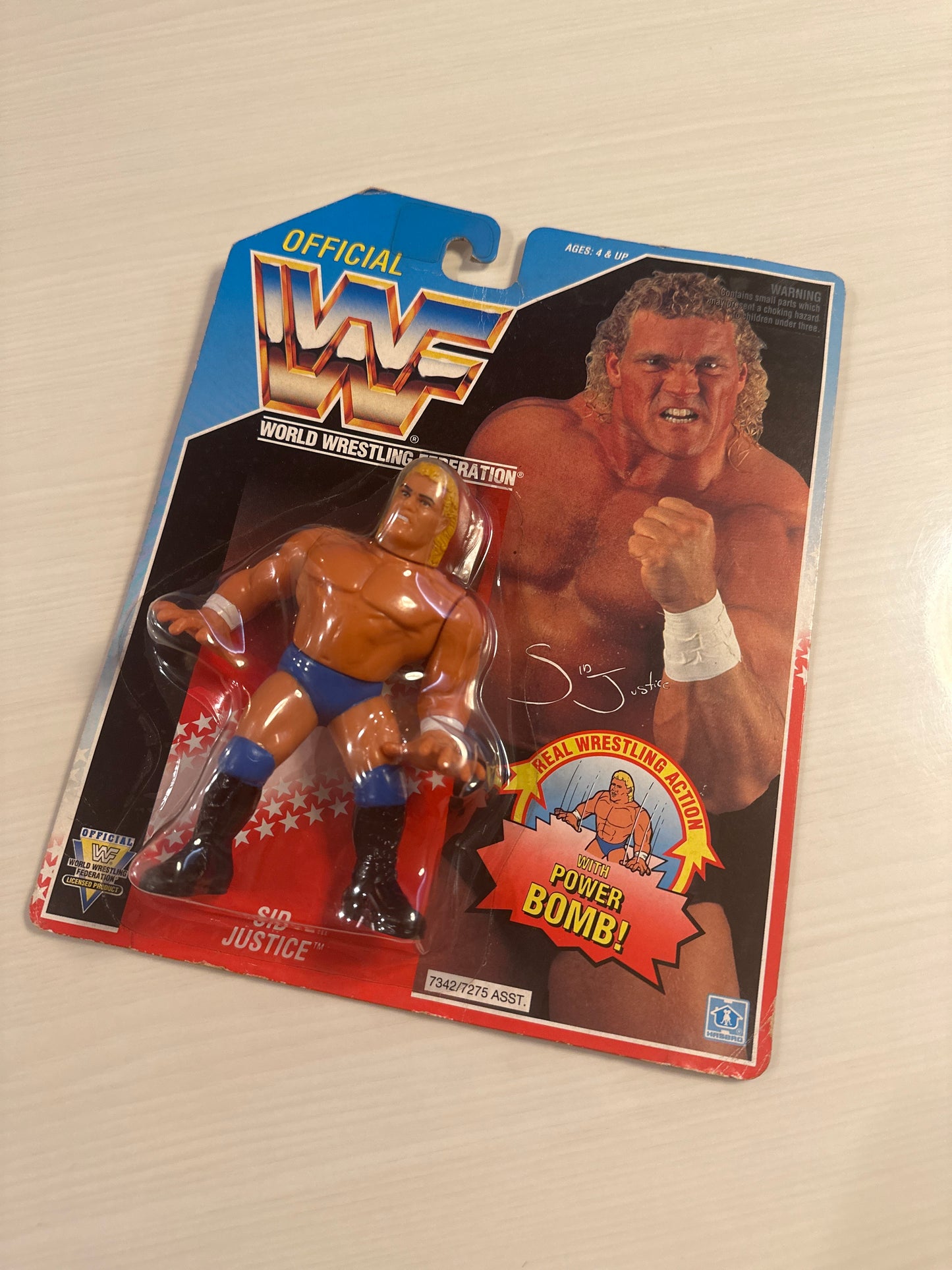 Sid Justice Series 6 WWF Hasbro