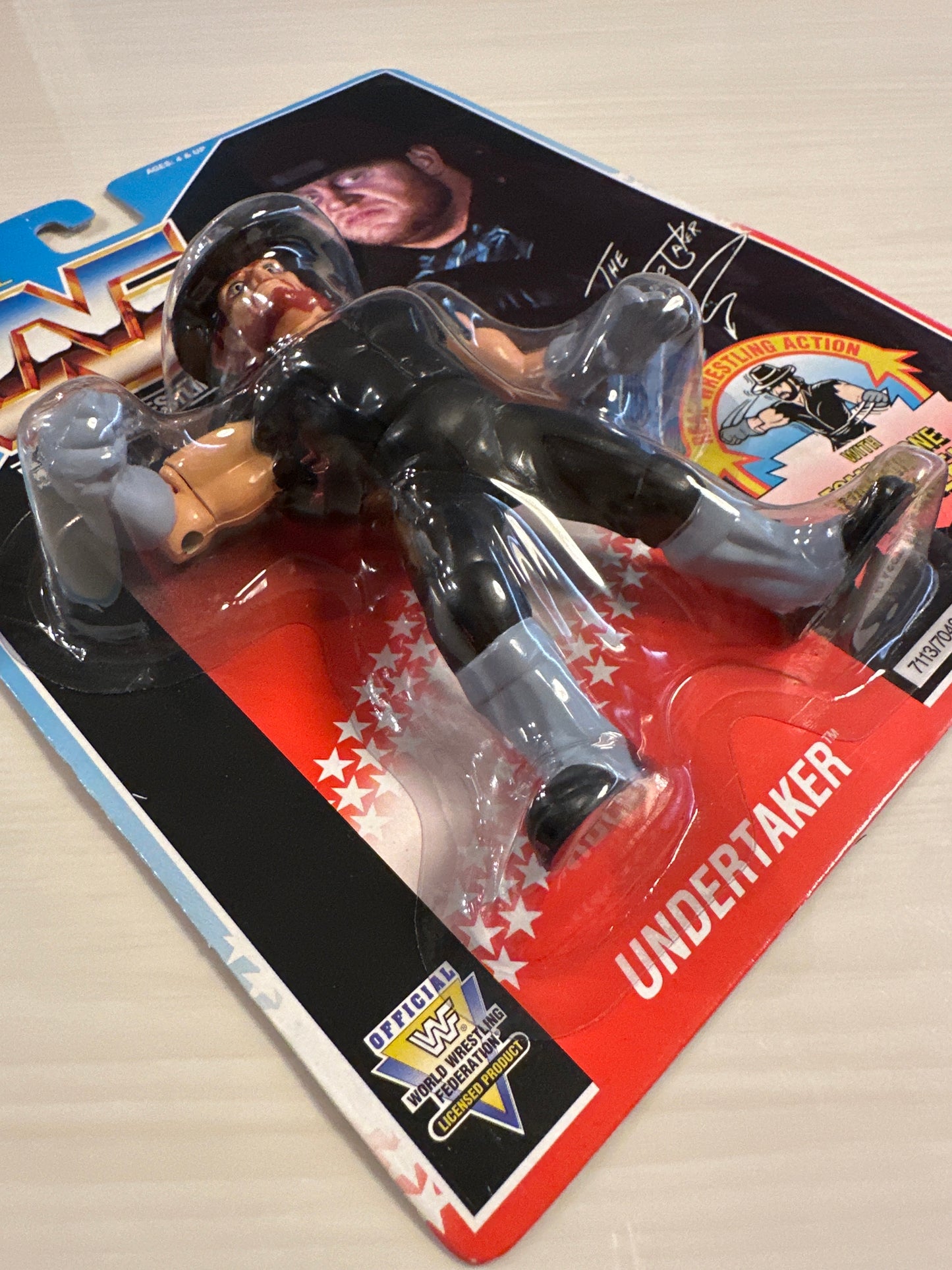 The Undertaker Series 4 WWF Hasbro