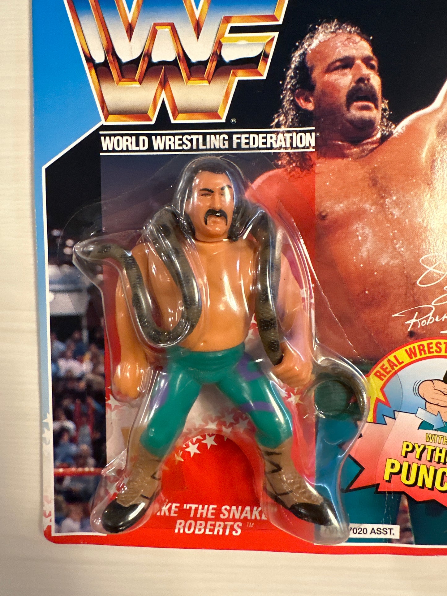 Jake the Snake Roberts Series 1 WWF Hasbro