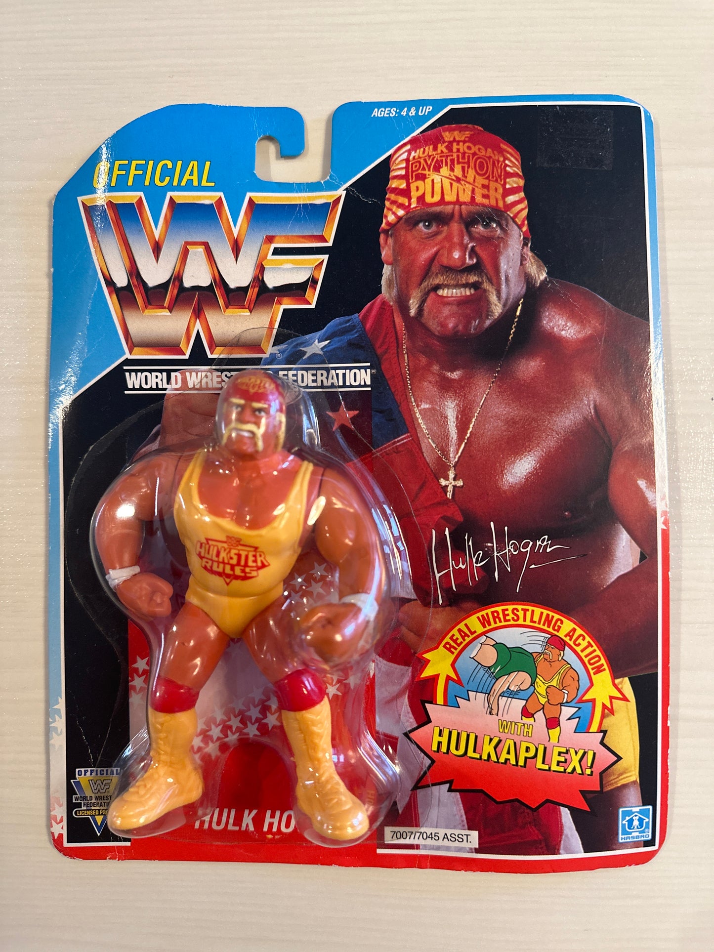 Hulk Hogan Series 3 WWF Hasbro