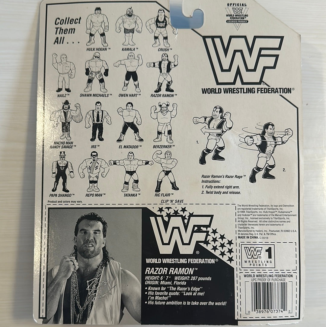 Razor Ramon Series 10 WWF Hasbro Purple