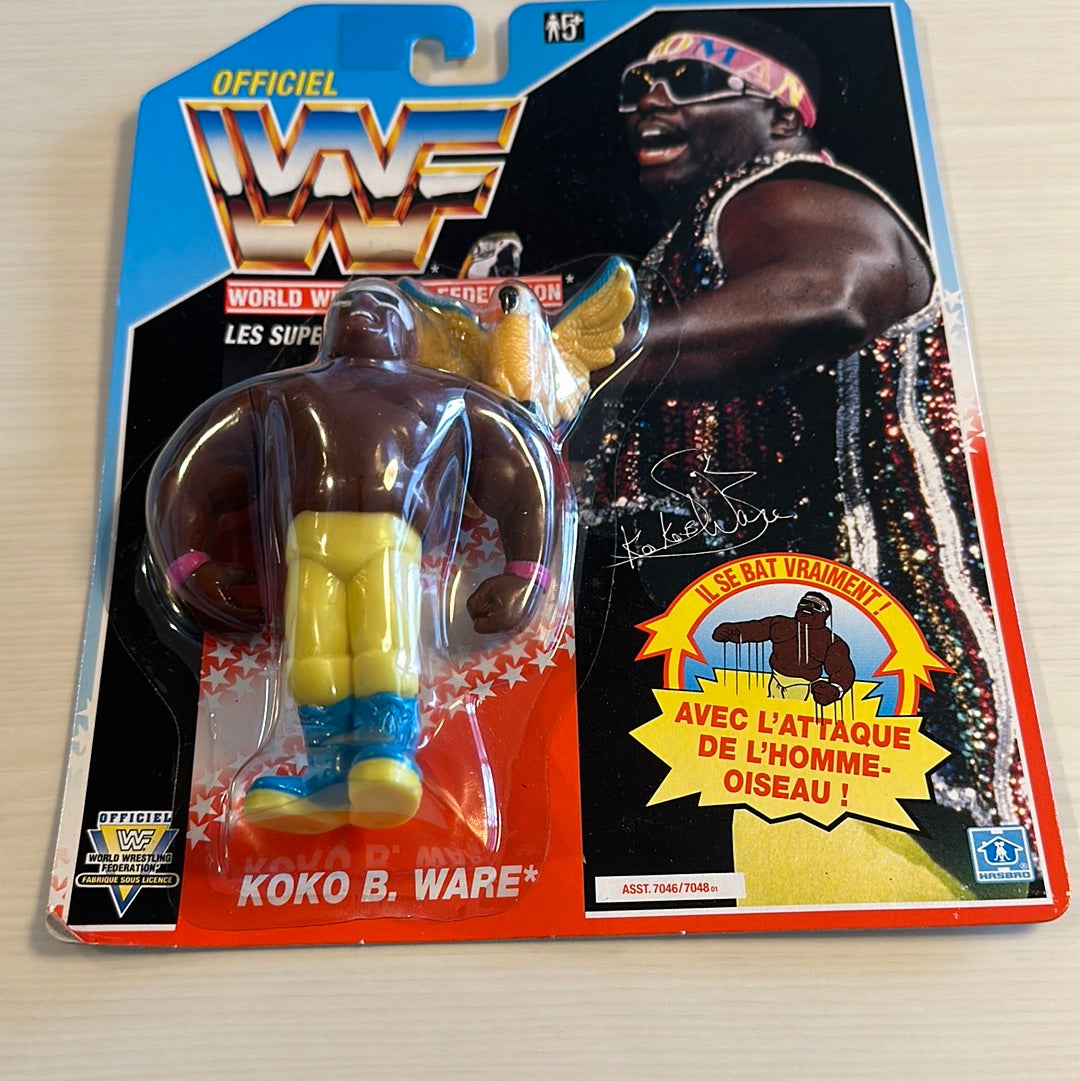 WWF Hasbro hot koko b ware wrestling figure