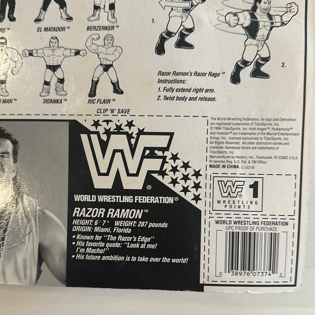 Razor Ramon Series 10 WWF Hasbro Purple – retrofigure