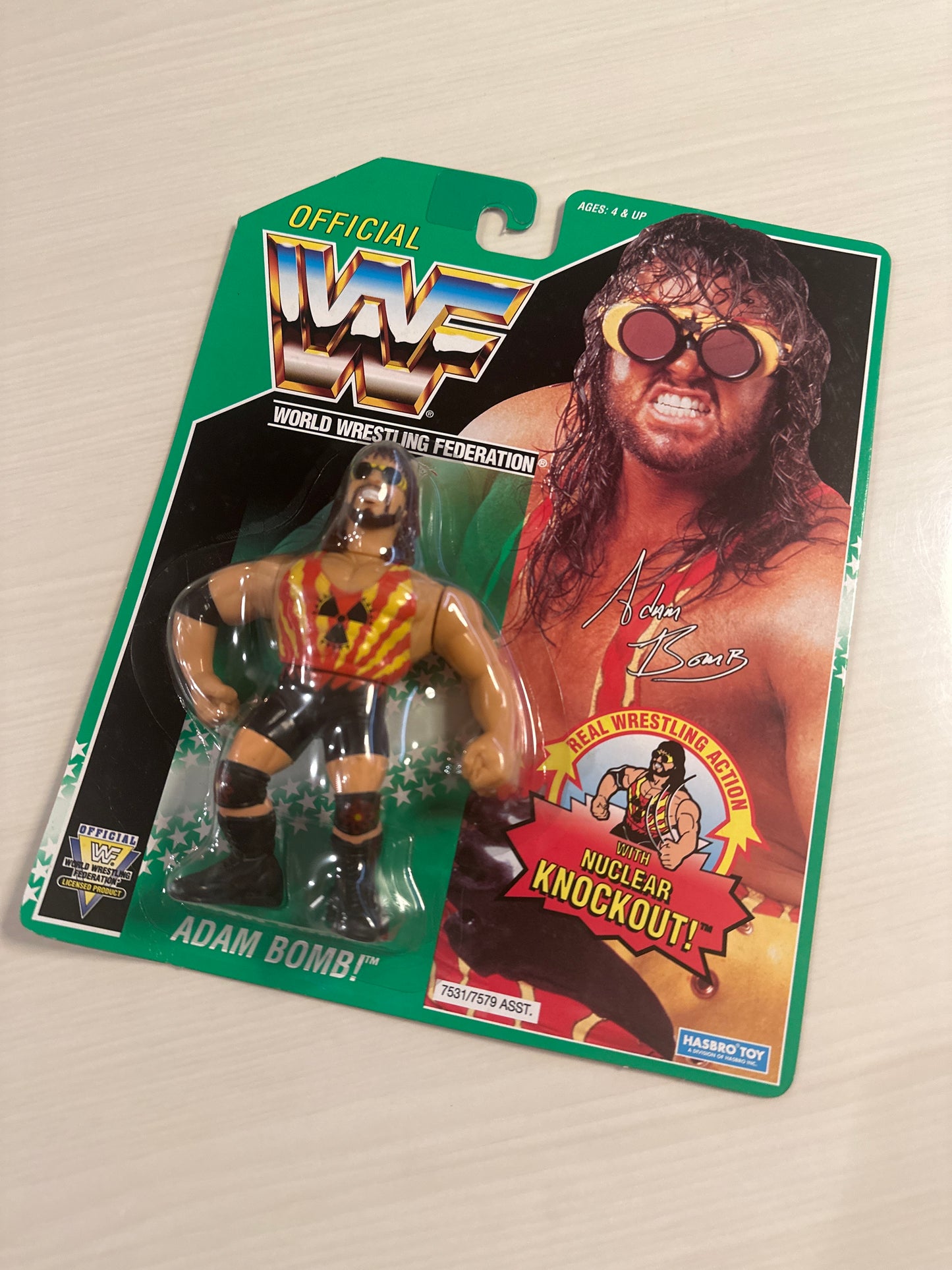 Adam Bomb Series 11 WWF Hasbro