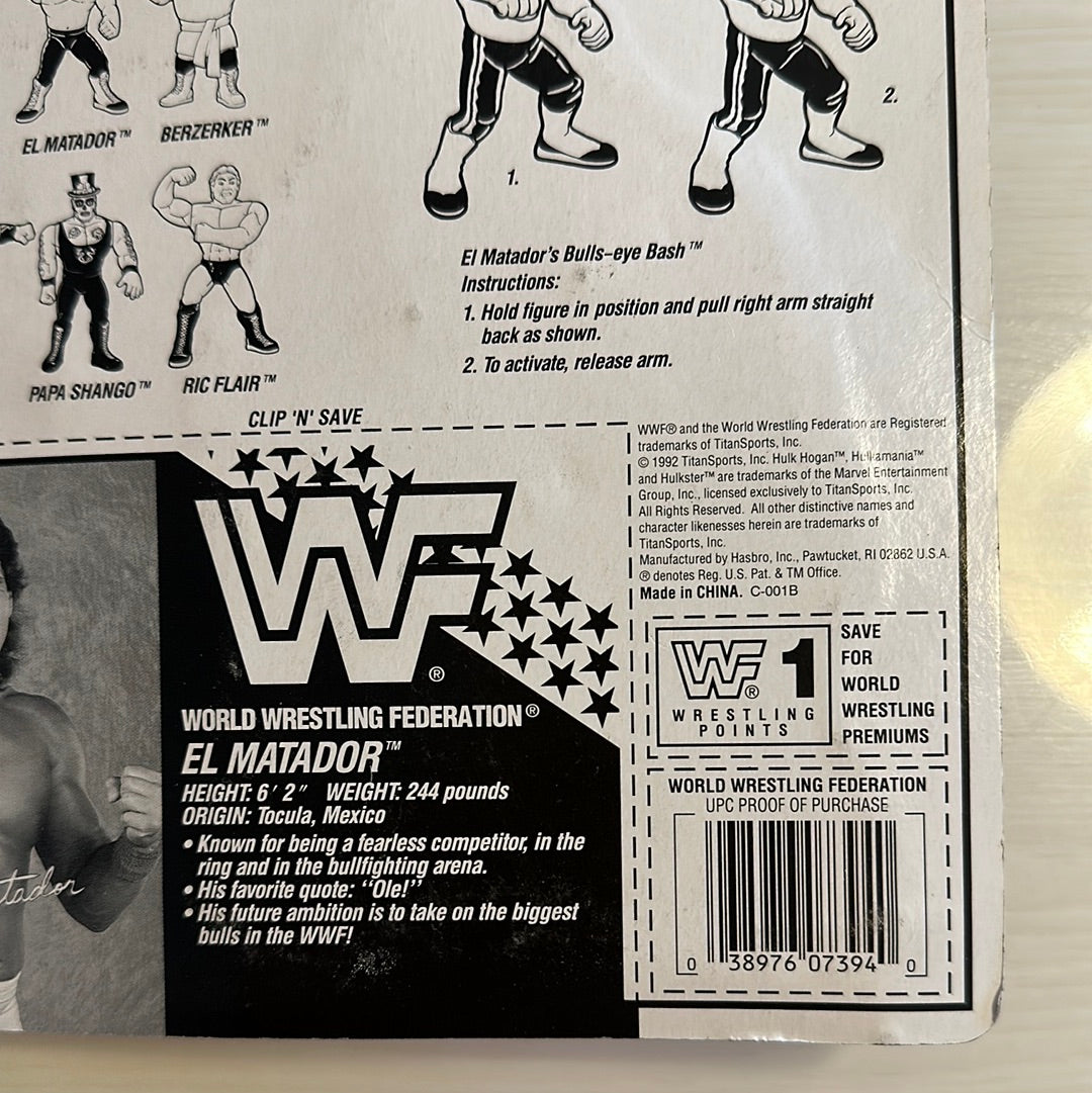 El Matador Series 6 WWF Hasbro