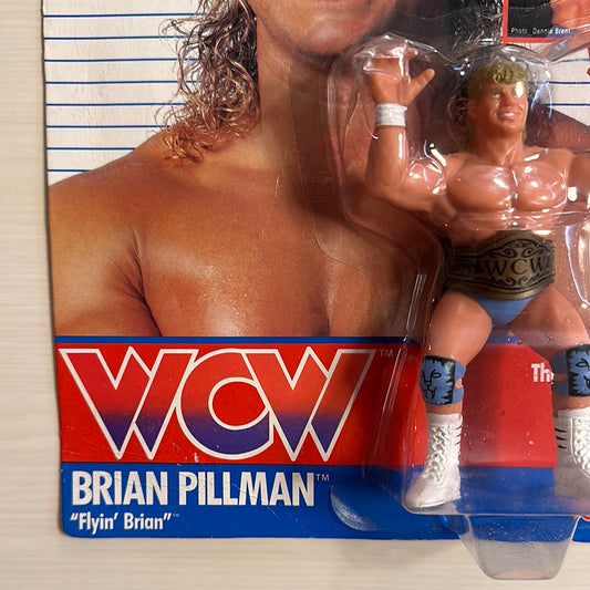 Brian Pillman WCW Galoob Blue Trunks UK Exclusive