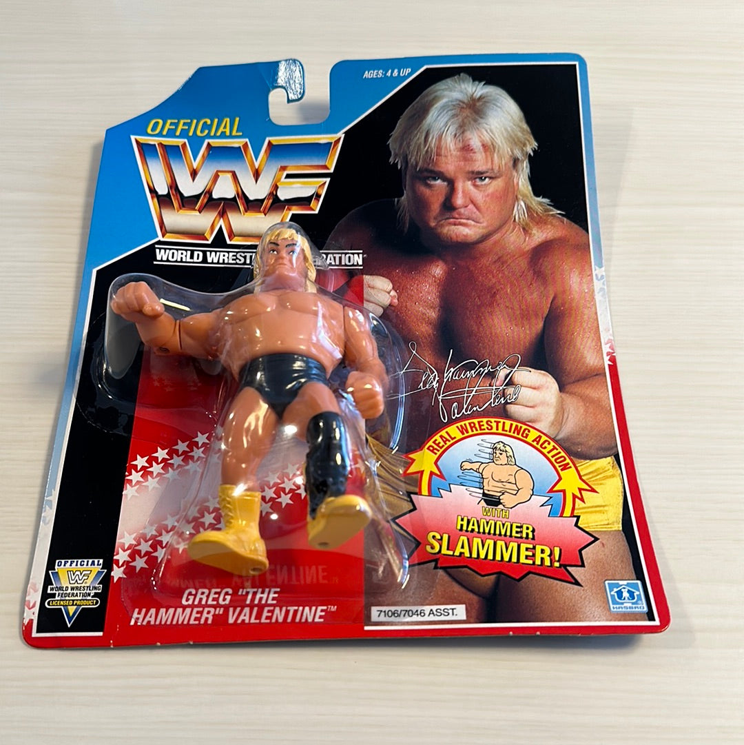 Greg the Hammer Valentine Series 3 WWF Hasbro