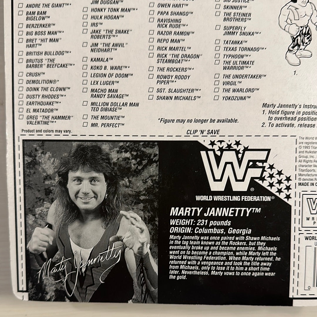 Marty Jannetty Series 10 WWF Hasbro