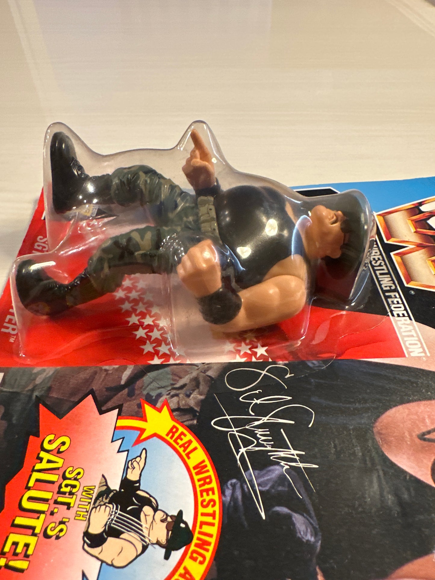 Sgt Slaughter Series 3 WWF Hasbro