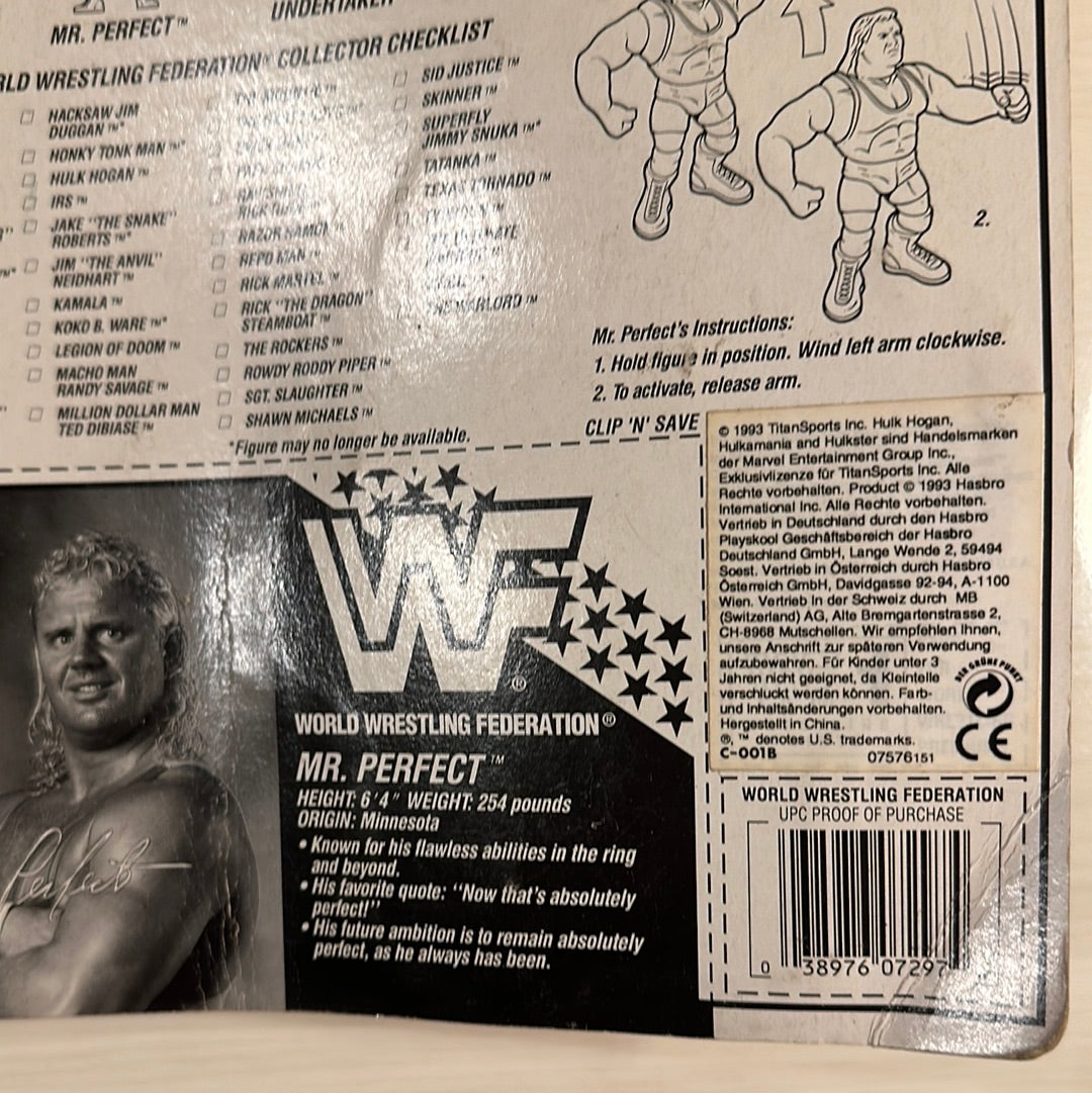 Mr Perfect Series 8 WWF Hasbro