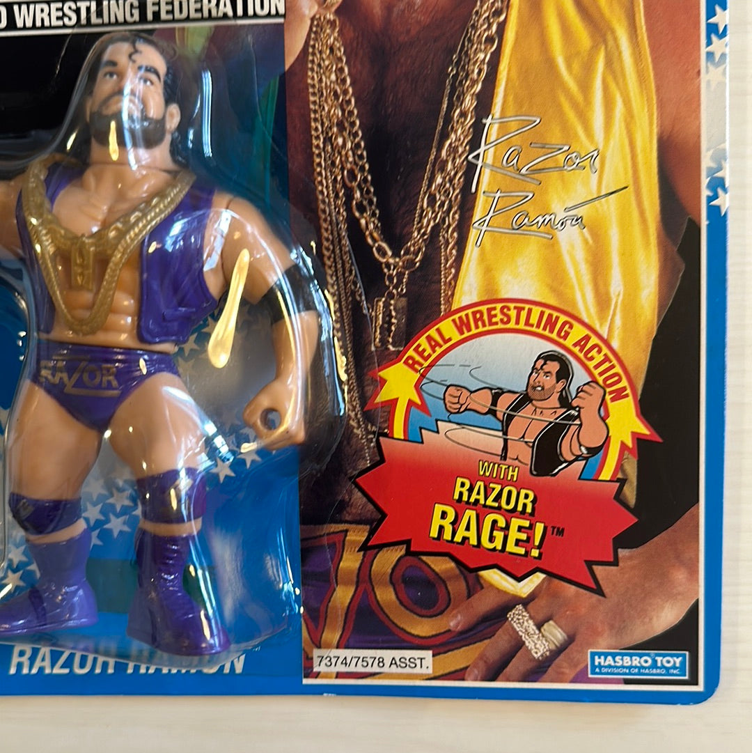 Razor Ramon Series 10 WWF Hasbro Purple