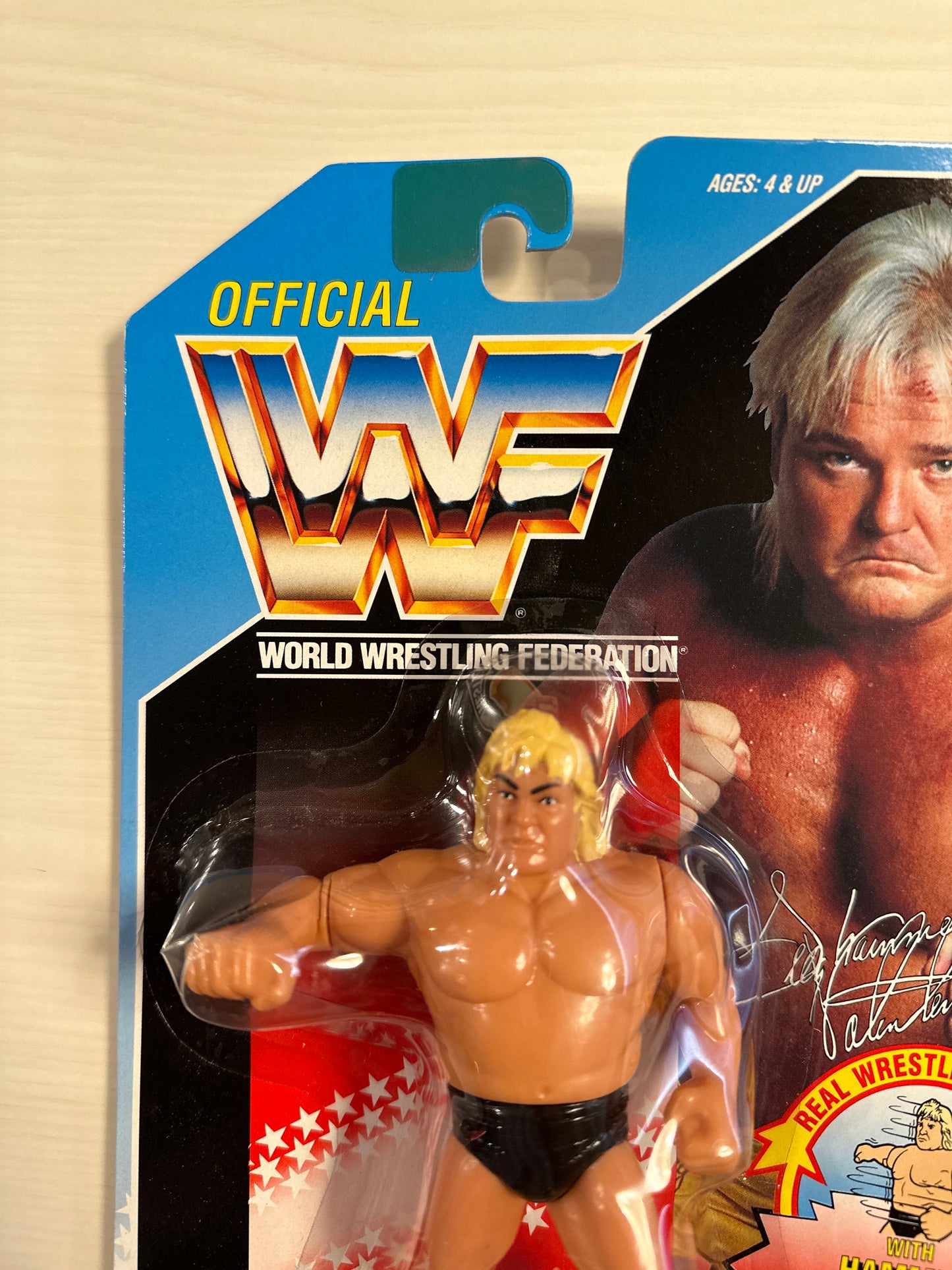 Greg the Hammer Valentine Series 3 WWF Hasbro