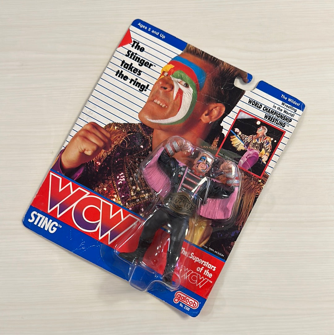 Sting WCW Galoob Pre-ring UK Exclusive