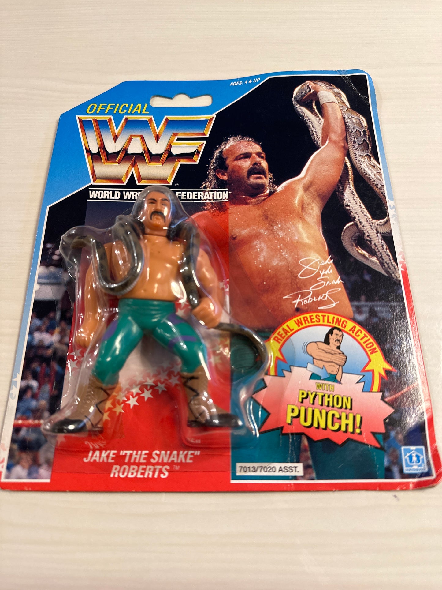 Jake the Snake Roberts Series 1 WWF Hasbro